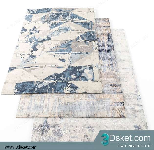 Free Download Carpets 3D Model Thảm 0132