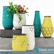 Free Download Vase 3D Model 0162