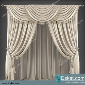 Free Download Curtain 3D Model Rèm 0220