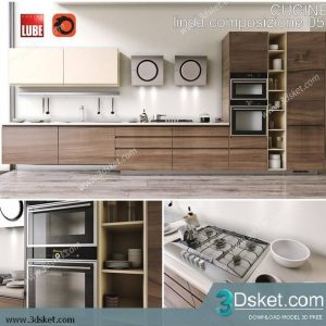 Free Download Kitchen 3D Model 0130