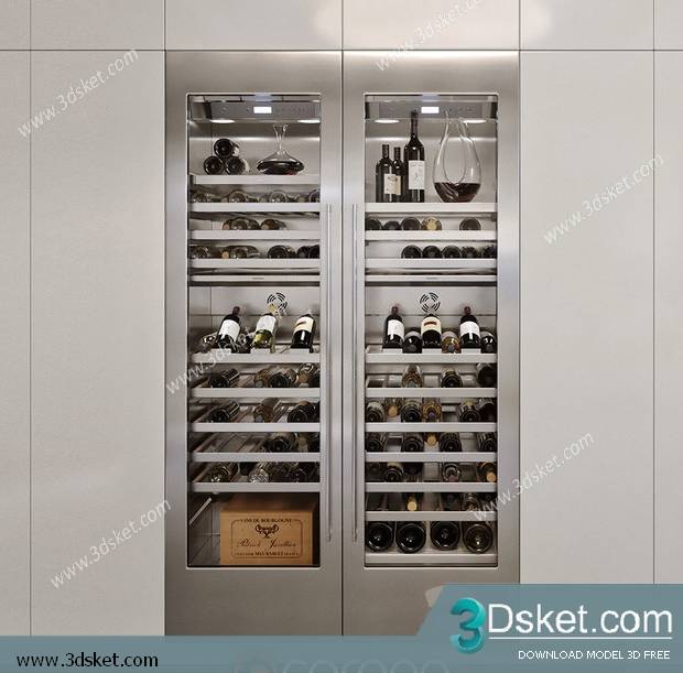 Free Download Kitchen 3D Model 0131
