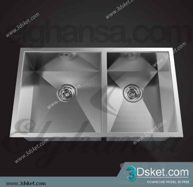 Free Download Kitchen Accessories 3D Model 0138