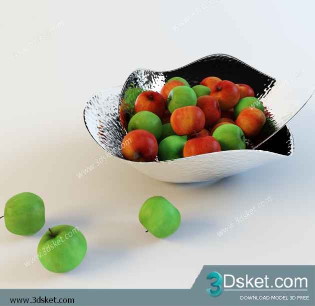 Free Download Kitchen Accessories 3D Model 0140