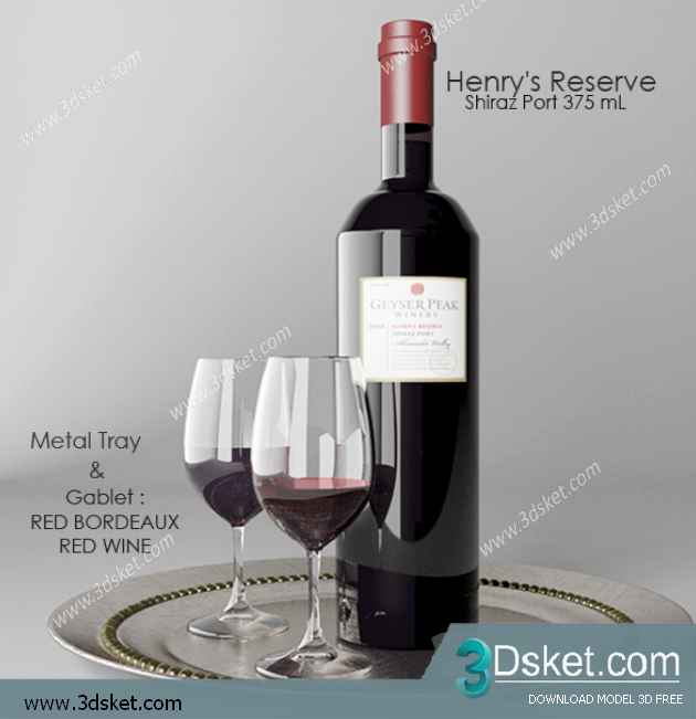 Free Download Kitchen Accessories 3D Model 0145