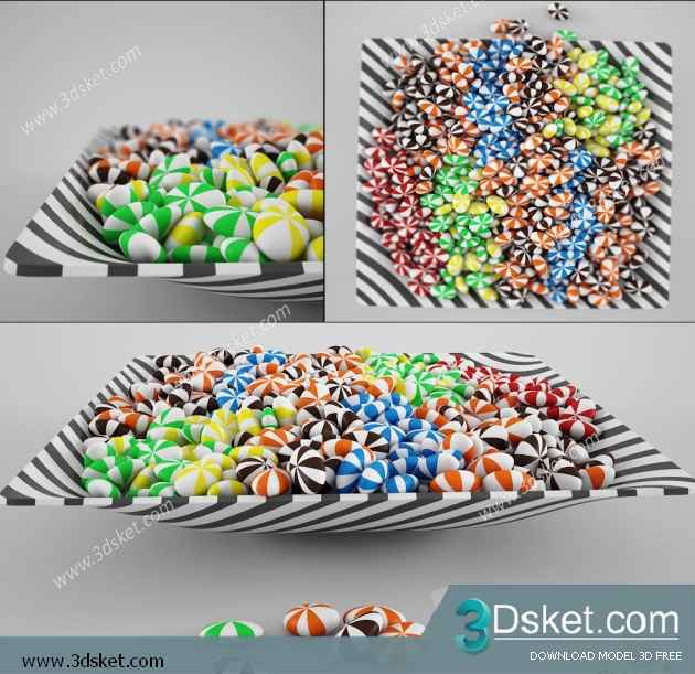 Free Download Kitchen Accessories 3D Model 0146