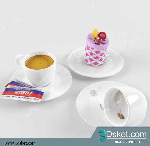 Free Download Kitchen Accessories 3D Model 0147
