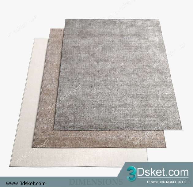 Free Download Carpets 3D Model Thảm 0139