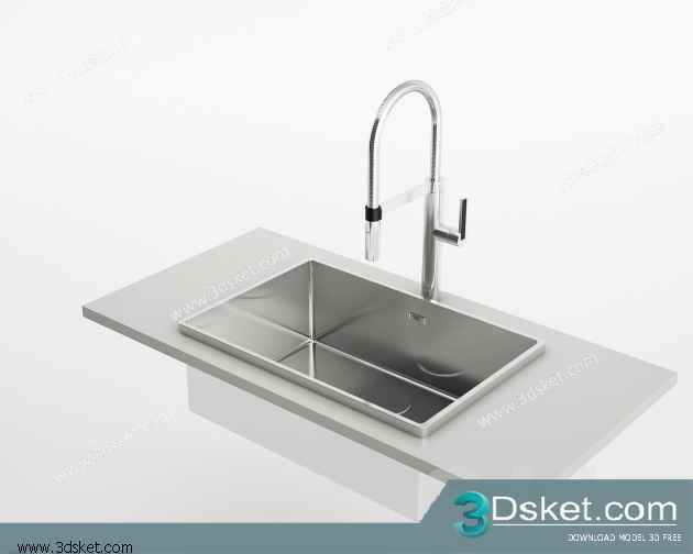 Free Download Kitchen Accessories 3D Model 0150