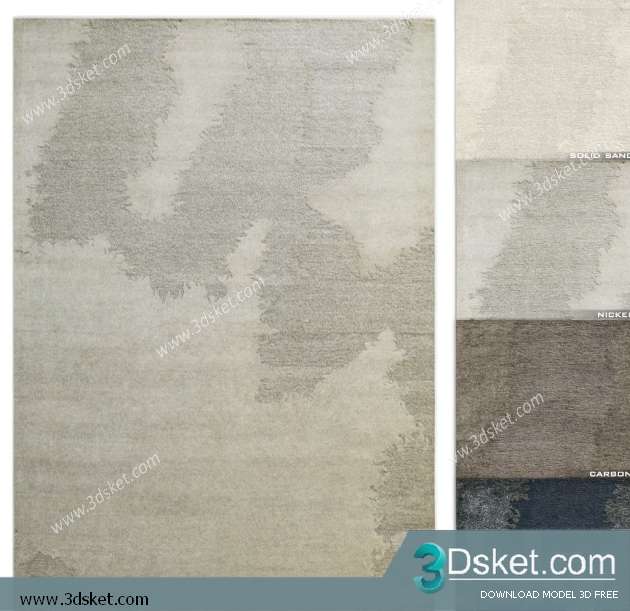 Free Download Carpets 3D Model Thảm 0135