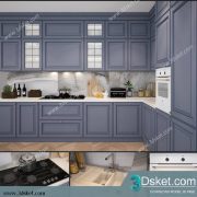 Free Download Kitchen 3D Model 0134