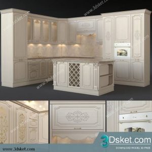 Free Download Kitchen 3D Model 0139