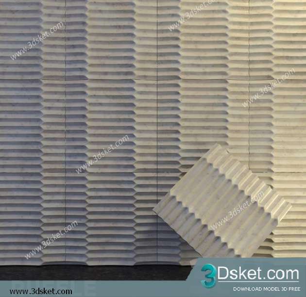 Free Download 3D Panel 3D Model 055