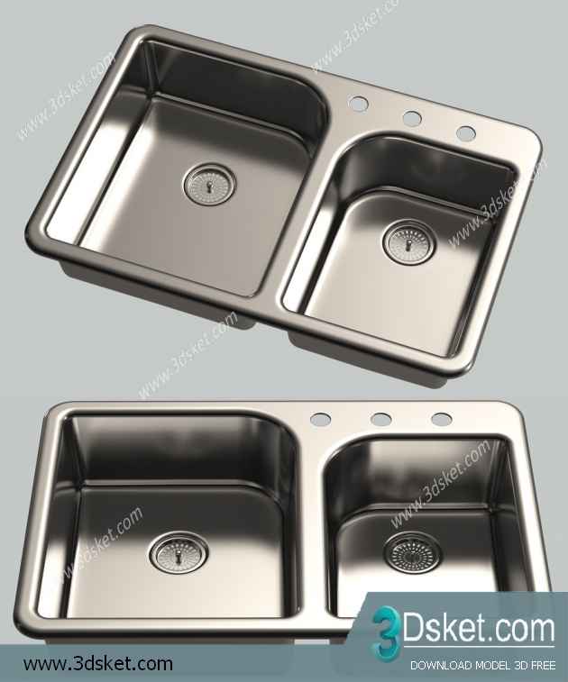 Free Download Kitchen Accessories 3D Model 0153