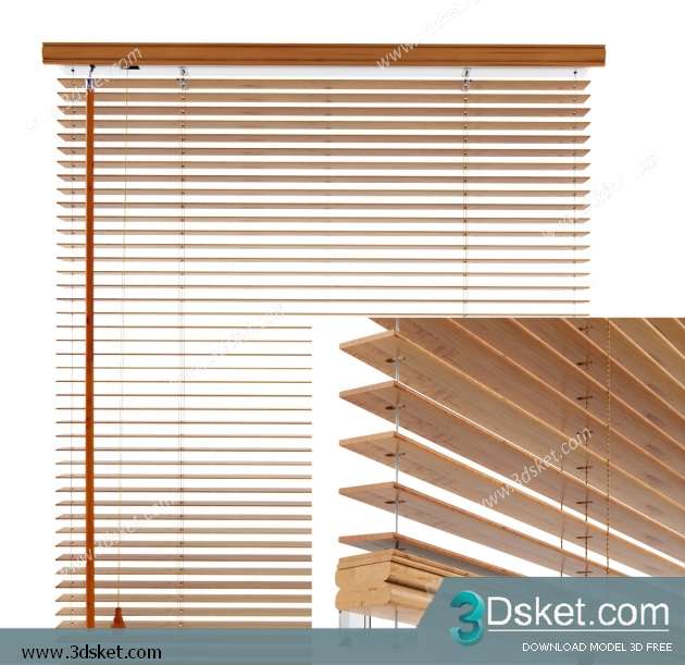 Free Download Curtain 3D Model Rèm 060