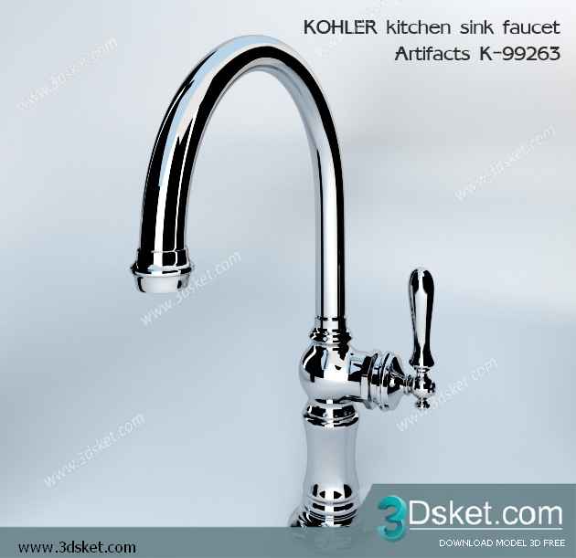 Free Download Kitchen Accessories 3D Model 0158