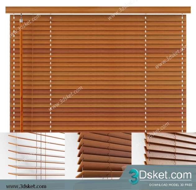Free Download Curtain 3D Model Rèm 063
