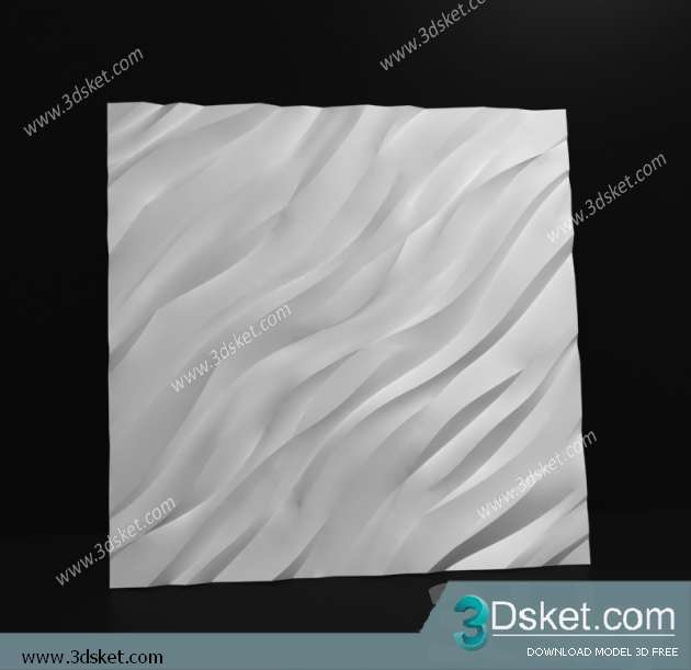 Free Download 3D Panel 3D Model 063