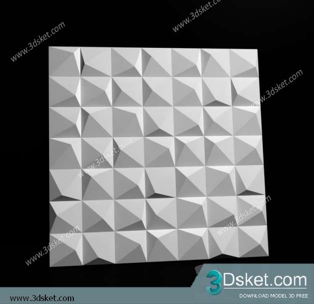 Free Download 3D Panel 3D Model 064