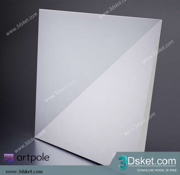 Free Download 3D Panel 3D Model 065