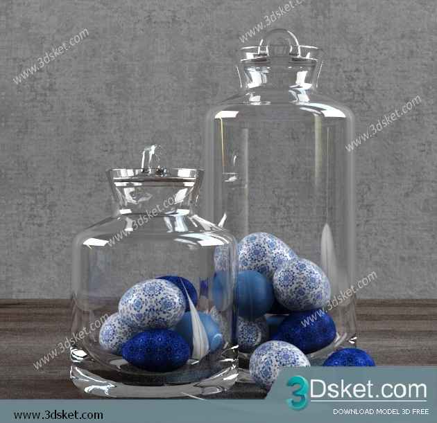 Free Download Kitchen Accessories 3D Model 0167