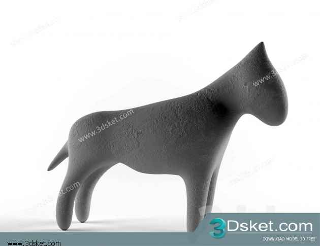 Free Download Sculpture 3D Model Điêu Khắc 067