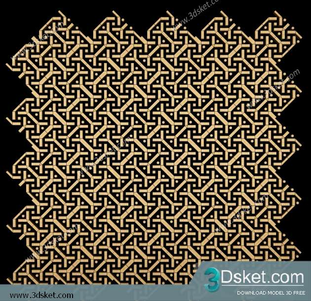 Free Download 3D Panel 3D Model 068