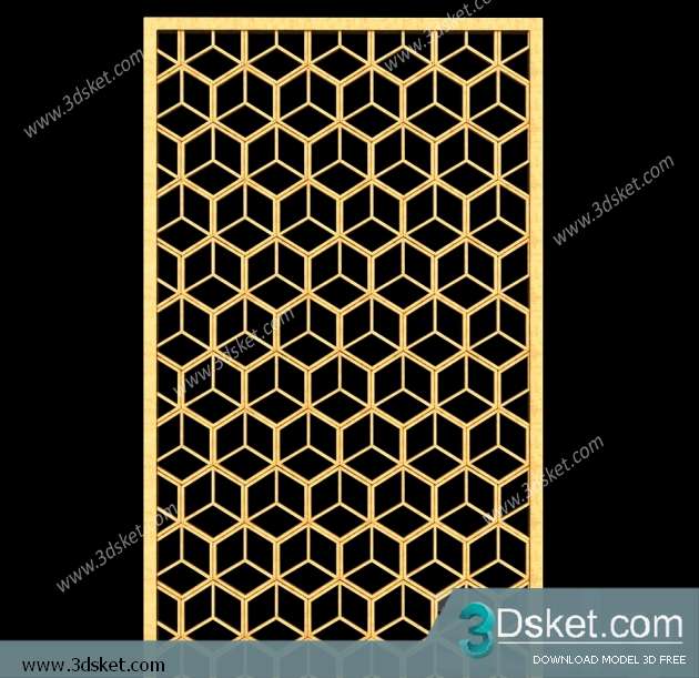 Free Download 3D Panel 3D Model 070