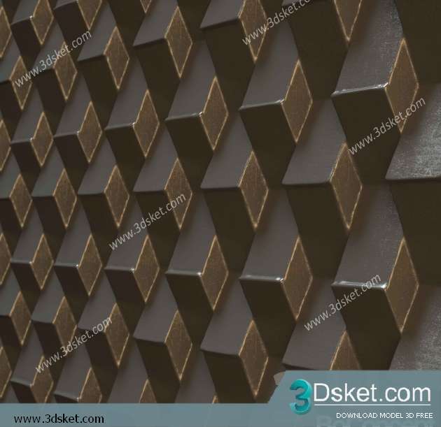 Free Download 3D Panel 3D Model 074