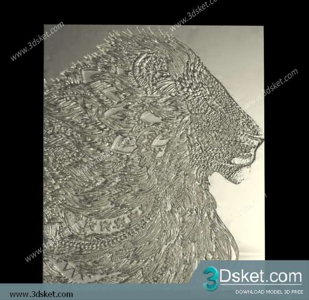 Free Download 3D Panel 3D Model 075