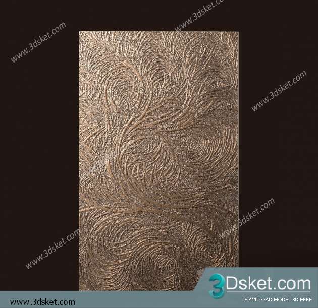 Free Download 3D Panel 3D Model 076