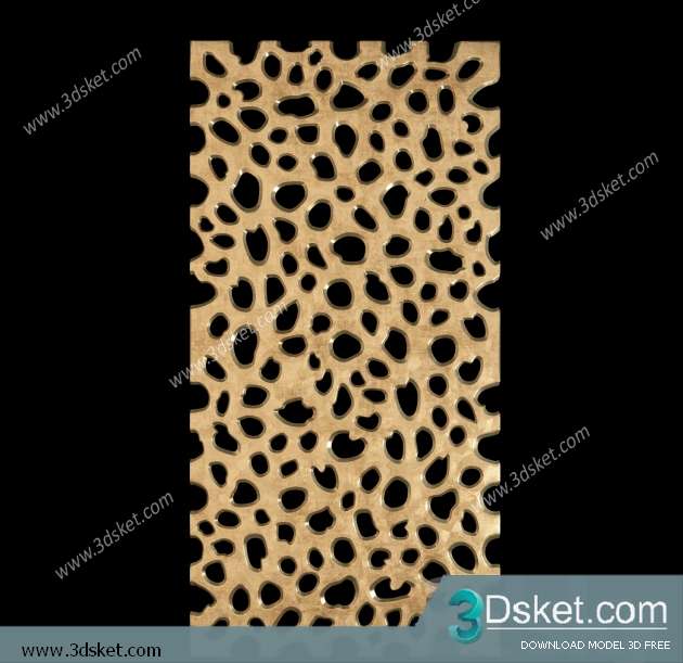 Free Download 3D Panel 3D Model 084