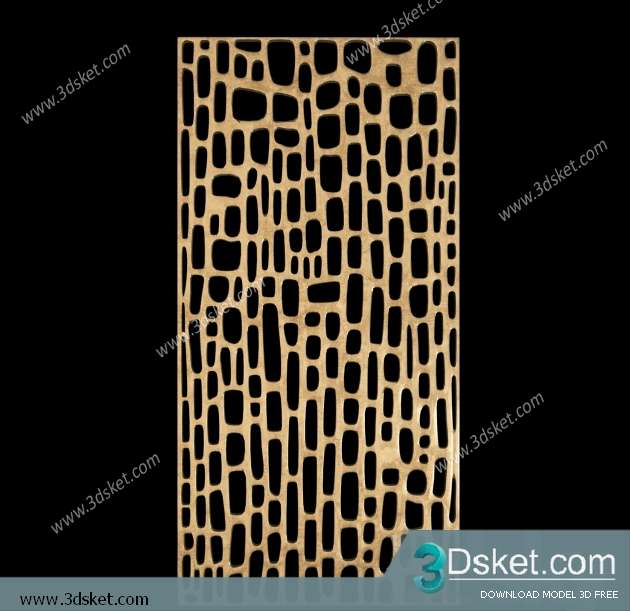 Free Download 3D Panel 3D Model 085