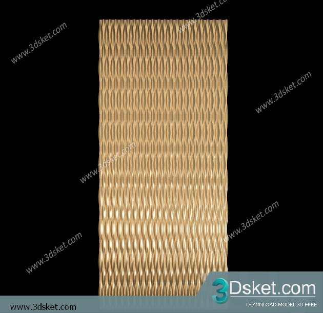 Free Download 3D Panel 3D Model 087