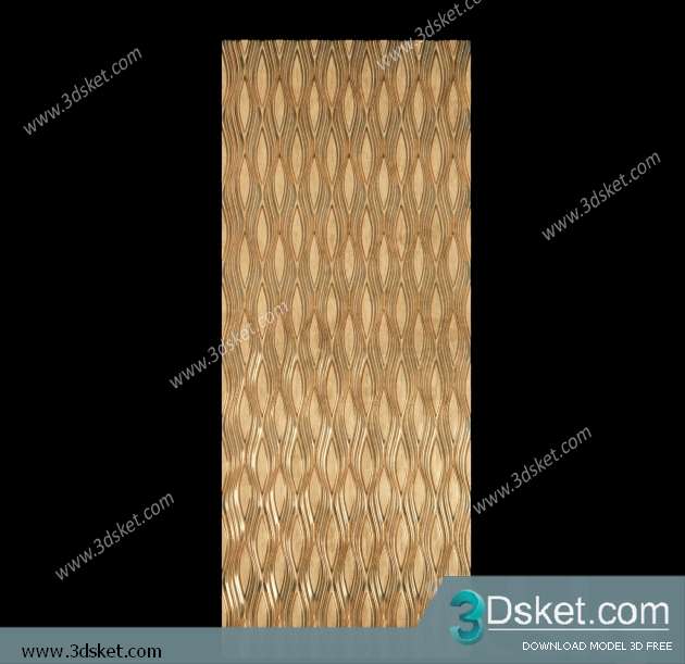Free Download 3D Panel 3D Model 089