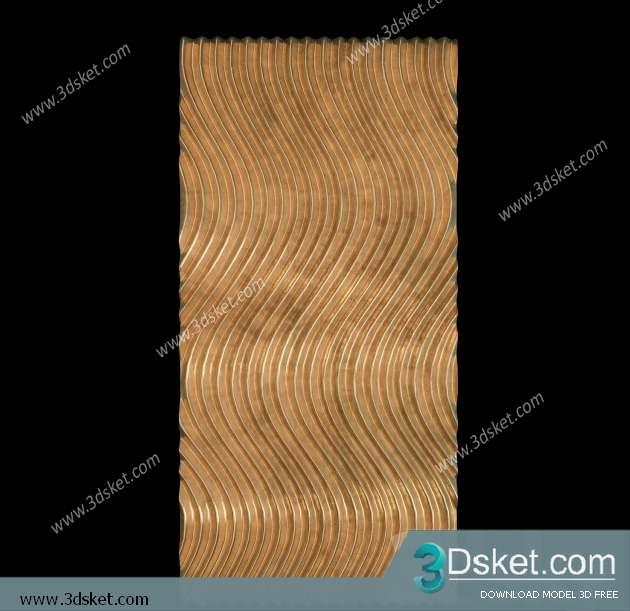 Free Download 3D Panel 3D Model 090