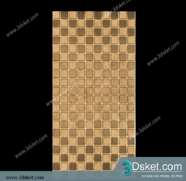 Free Download 3D Panel 3D Model 091