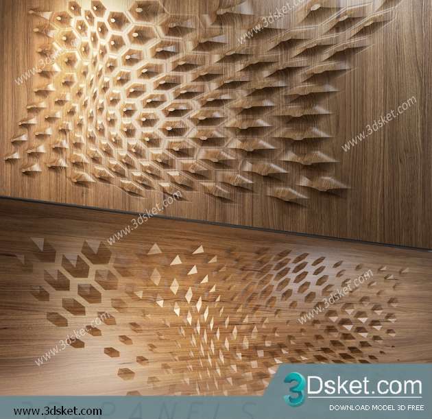 Free Download 3D Panel 3D Model 098