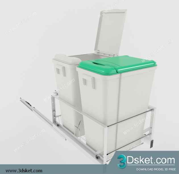 Free Download Kitchen Accessories 3D Model 0173
