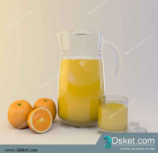 Free Download Kitchen Accessories 3D Model 0178