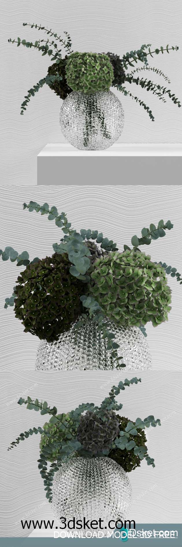 3D Model Plant Free Download 0201