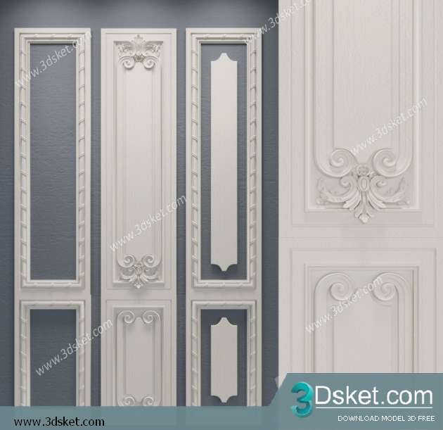 Free Download 3D Panel 3D Model 0101