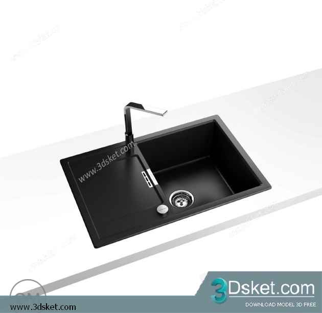 Free Download Kitchen Accessories 3D Model 0180