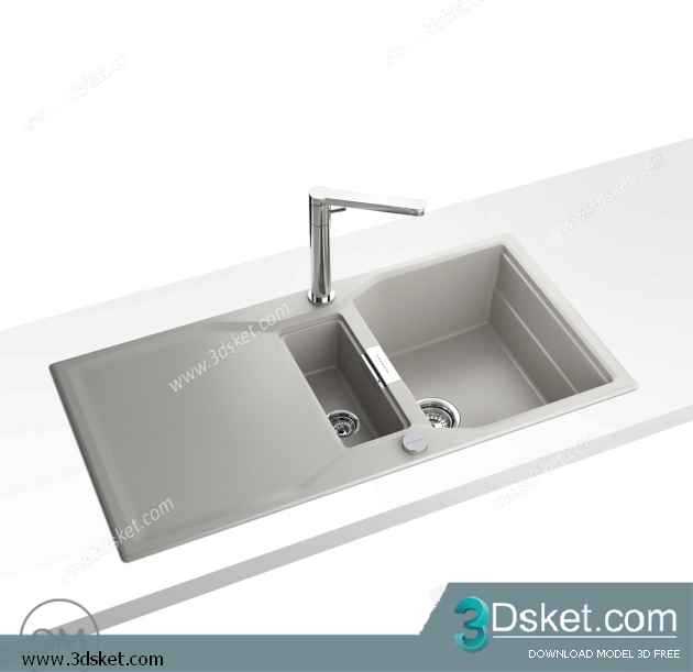 Free Download Kitchen Accessories 3D Model 0182