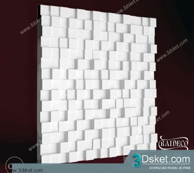 Free Download 3D Panel 3D Model 0105
