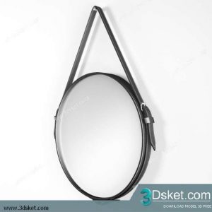 Free Download Mirror 3D Model Gương 055