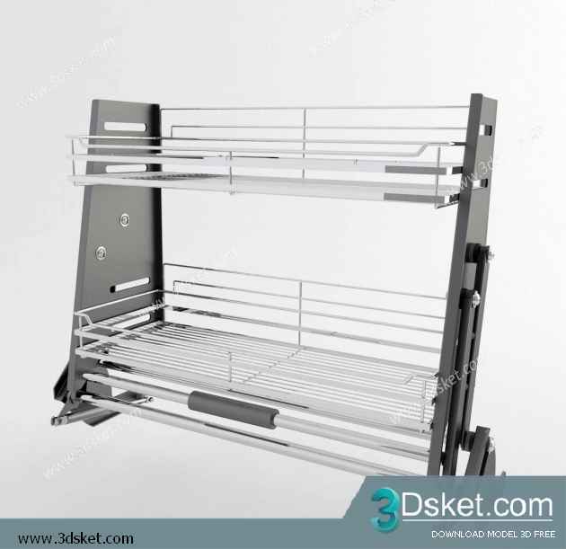 Free Download Kitchen Accessories 3D Model 0193