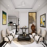 3D Interior Model Kitchen Living room 0190 Scene 3dsmax