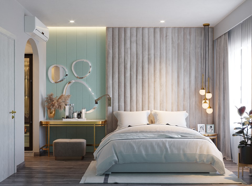 3D Interior Model Bed Room 0107 Scene 3dsmax
