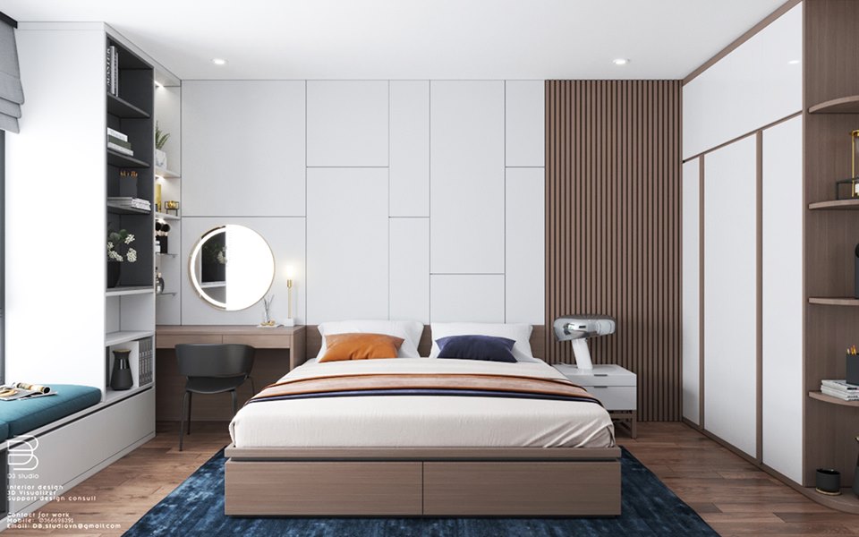 3D Interior Model Bed Room 0111 Scene 3dsmax