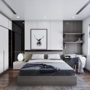 3D Interior Model Bed Room 0120 Scene 3dsmax
